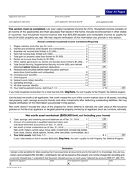 Form 150-490-014 Property for Ors Tax Deferral Application - Oregon, Page 2