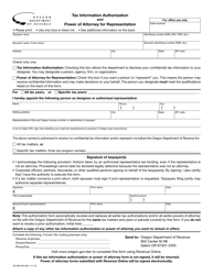 Form 150-490-014 Property for Ors Tax Deferral Application - Oregon, Page 4