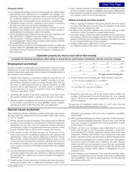 Form 150-303-029 (OR-EZ-AUTH) Oregon Enterprise Zone Authorization Application - Oregon, Page 4