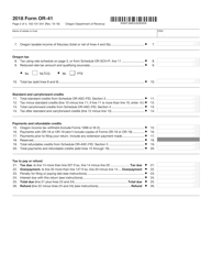 Form 150-101-041 (OR-41) Oregon Fiduciary Income Tax Return - Oregon, Page 2