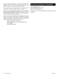 Form 150-101-190 (OR-PS) Care Provider Statement - Oregon, Page 4