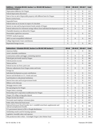 Form 150-101-063 Schedule OR-ASC Oregon Adjustments for Form or-40 Filers - Oregon, Page 8