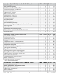 Form 150-101-063 Schedule OR-ASC Oregon Adjustments for Form or-40 Filers - Oregon, Page 9