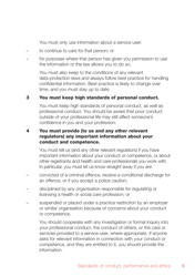Standards of Conduct, Performance and Ethics - Health and Care Professions Council - United Kingdom, Page 11