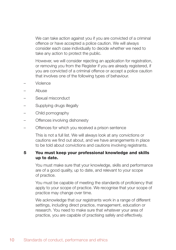 Standards of Conduct, Performance and Ethics - Health and Care Professions Council - United Kingdom, Page 12