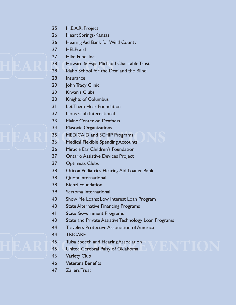 Your Guide to Financial Assistance for Hearing AIDS - Better Hearing Institute, Page 3