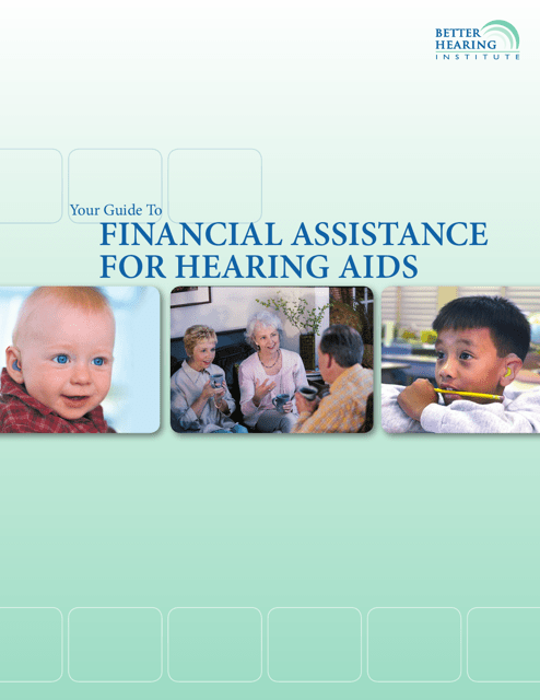 Financial Assistance for Hearing Aids - Templateroller.com