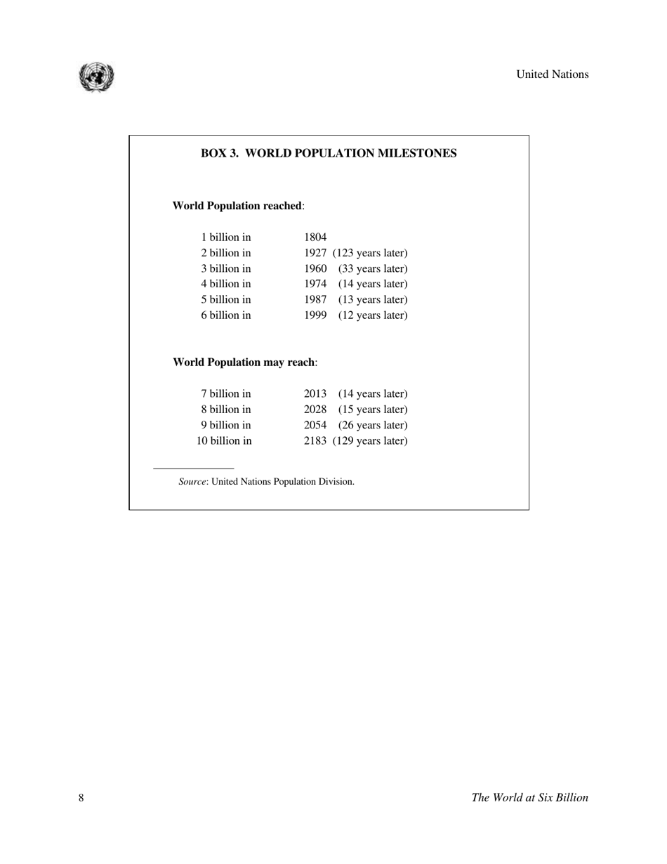 The World at Six Billion - the United Nations, Page 8