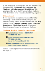 Services for People With Disabilities: Guide to Government of Canada Services for People With Disabilities and Their Families - Canada, Page 26