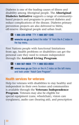 Services for People With Disabilities: Guide to Government of Canada Services for People With Disabilities and Their Families - Canada, Page 31