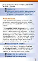 Services for People With Disabilities: Guide to Government of Canada Services for People With Disabilities and Their Families - Canada, Page 32