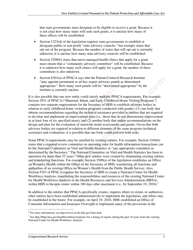 New Entities Created Pursuant to the Patient Protection and Affordable Care Act, Page 6