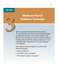 Medicare&#039;s Coverage of Diabetes Supplies &amp; Services, Page 15