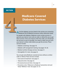 Medicare&#039;s Coverage of Diabetes Supplies &amp; Services, Page 17