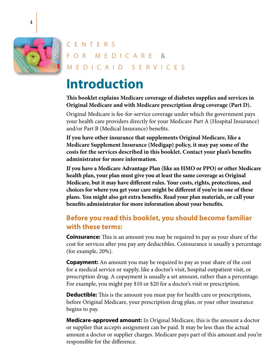 Medicares Coverage of Diabetes Supplies  Services, Page 4