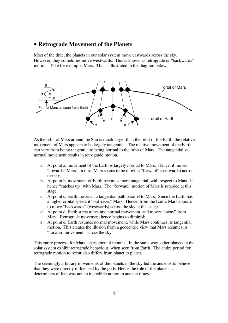 The Mathematics of Astrology: Does House Division Make Sense? - Undergraduate Research Opportunities Programme in Science, National University of Singapore - Singapore, Page 10