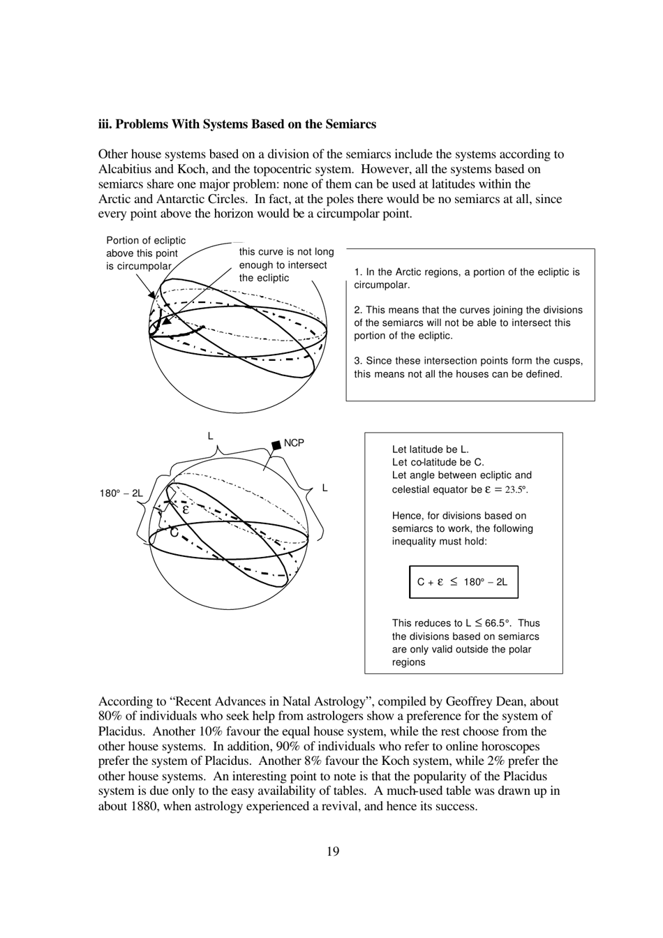 The Mathematics of Astrology: Does House Division Make Sense? - Undergraduate Research Opportunities Programme in Science, National University of Singapore - Singapore, Page 20