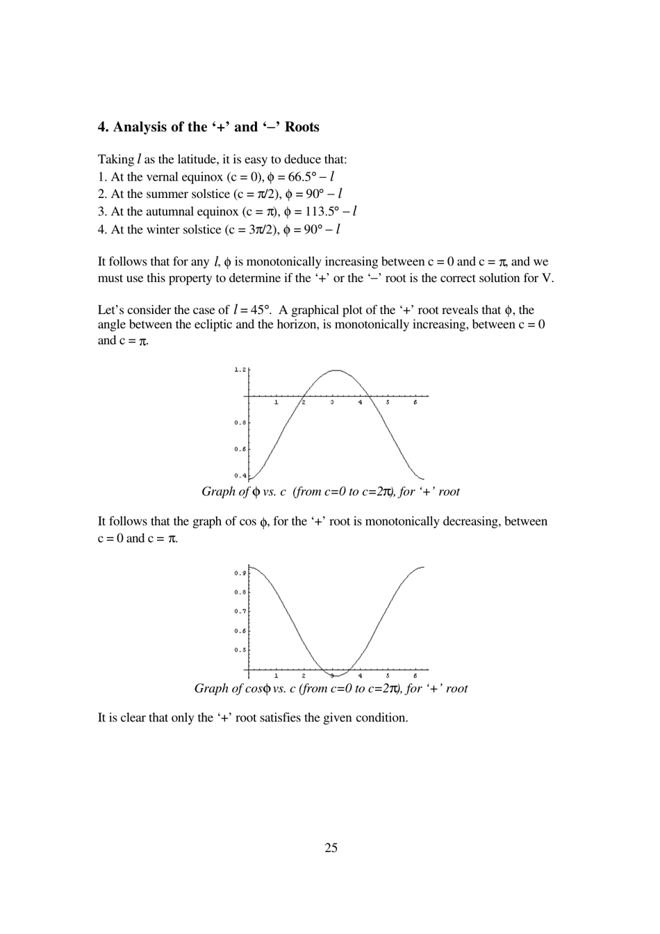 The Mathematics of Astrology: Does House Division Make Sense? - Undergraduate Research Opportunities Programme in Science, National University of Singapore - Singapore, Page 26