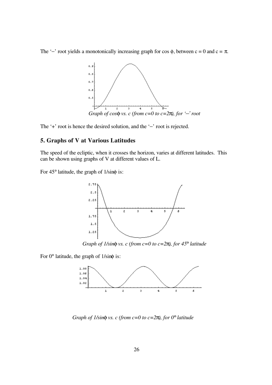 The Mathematics of Astrology: Does House Division Make Sense? - Undergraduate Research Opportunities Programme in Science, National University of Singapore - Singapore, Page 27