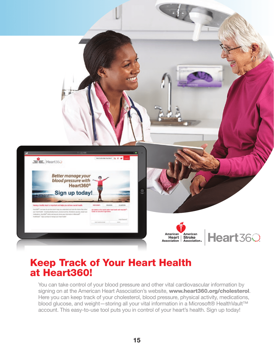 Understanding and Managing High Blood Pressure - American Heart Association, American Stroke Association, Page 15