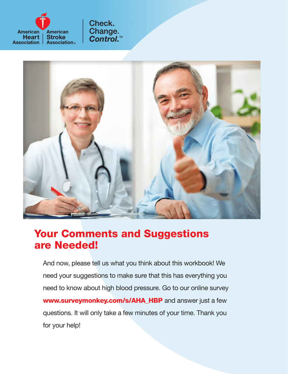 Understanding and Managing High Blood Pressure - American Heart Association, American Stroke Association, Page 16