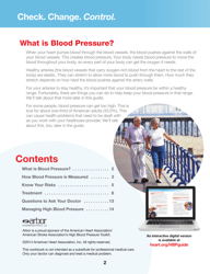 Understanding and Managing High Blood Pressure - American Heart Association, American Stroke Association, Page 2