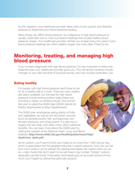 Understanding and Managing High Blood Pressure - American Heart Association, American Stroke Association, Page 7