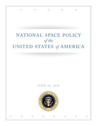 Document preview: National Space Policy of the United States of America