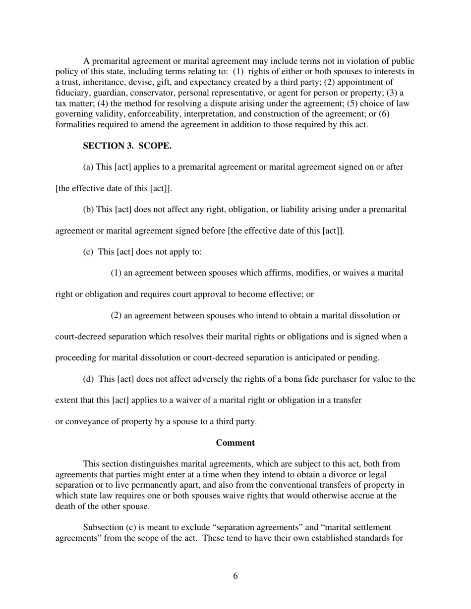 Uniform Premarital and Marital Agreements Act - Uniform Law Commission, Page 10