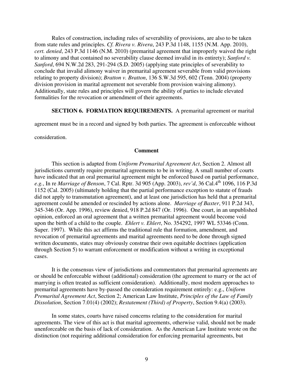 Uniform Premarital and Marital Agreements Act - Uniform Law Commission, Page 13