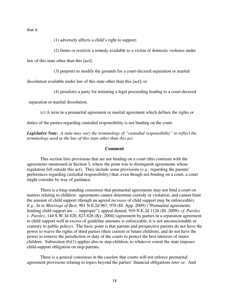 Uniform Premarital and Marital Agreements Act - Uniform Law Commission, Page 22