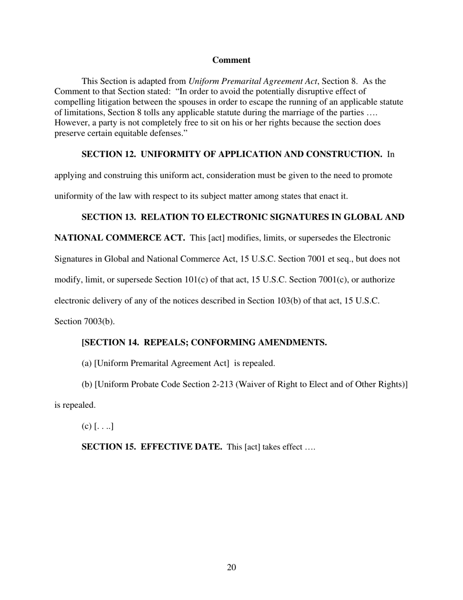 Uniform Premarital and Marital Agreements Act - Uniform Law Commission, Page 24