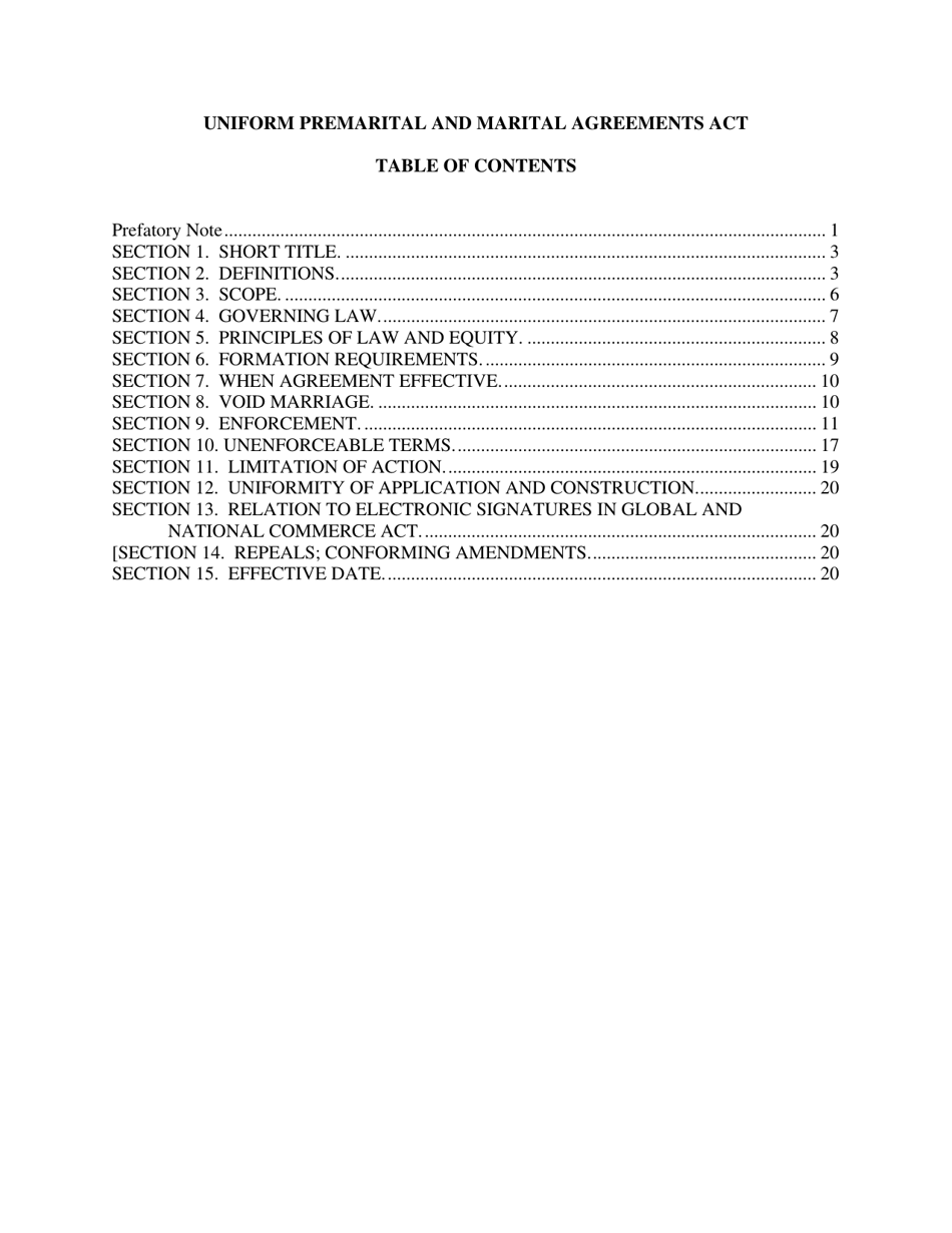 Uniform Premarital and Marital Agreements Act - Uniform Law Commission, Page 4
