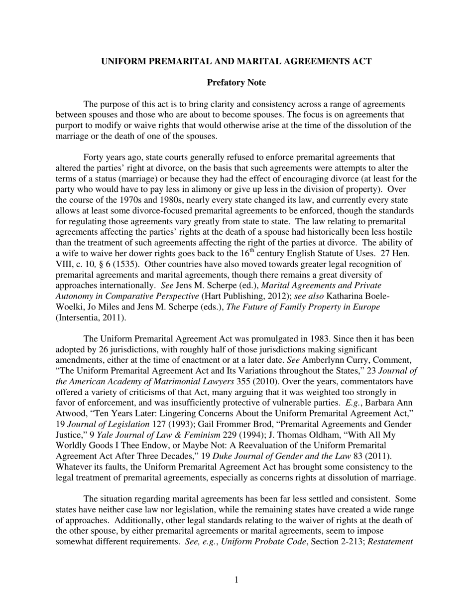 Uniform Premarital and Marital Agreements Act - Uniform Law Commission, Page 5