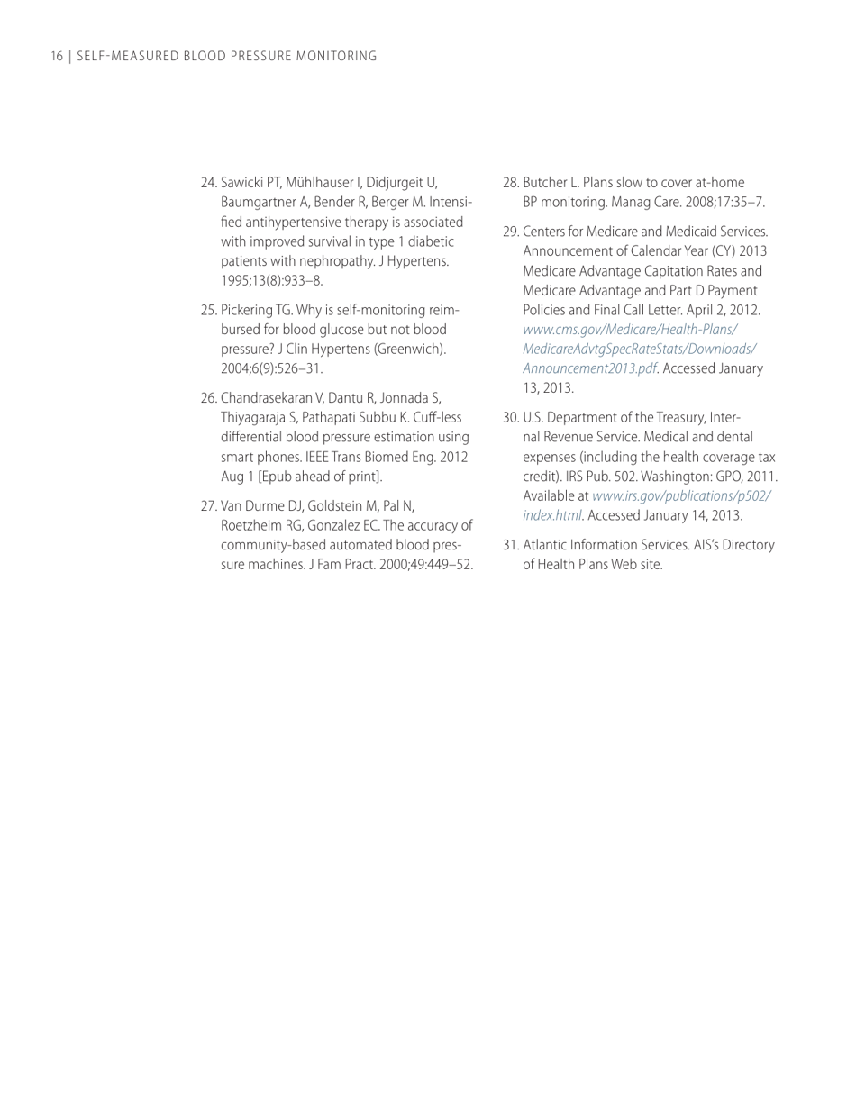 Self-measured Blood Pressure Monitoring: Action Steps for Public Health Practitioners, Page 20