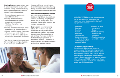 Living Healthy With Diabetes: a Guide for Adults 55 and up - American Diabetes Association, Page 13