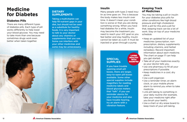Living Healthy With Diabetes: a Guide for Adults 55 and up - American Diabetes Association, Page 7