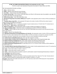 AF IMT Form 142 Aviation Service Audit Worksheet, Page 2