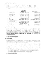 Solid Waste Transporter Permit Application - Delaware, Page 5