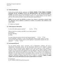 Solid Waste Transporter Permit Application - Delaware, Page 6