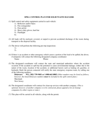 Solid Waste Transporter Permit Application - Delaware, Page 8