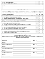 AFSC Form 004 Outgoing MIPR Checklist, Page 3