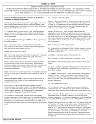 AFSC Form 004 Outgoing MIPR Checklist, Page 5