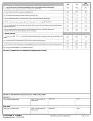 51 FW Form 39 Unit Airfield Driver Program Self Inspection Checklist, Page 2