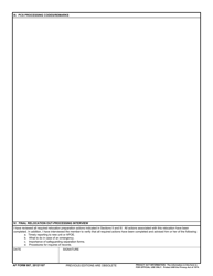 AF Form 907 Relocation Preparation Checklist, Page 2