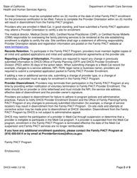 Form DHCS4468 Family Pact Provider Application - California, Page 2