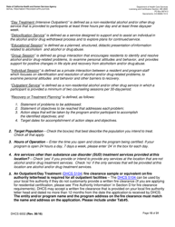 Form DHCS6002 Initial Treatment Provider Application - California, Page 15