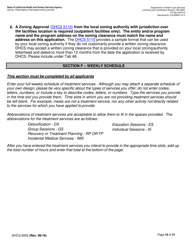 Form DHCS6002 Initial Treatment Provider Application - California, Page 16