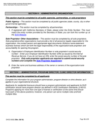 Form DHCS6002 Initial Treatment Provider Application - California, Page 18