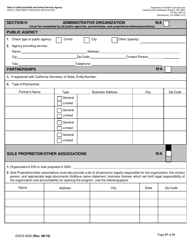 Form DHCS6002 Initial Treatment Provider Application - California, Page 27